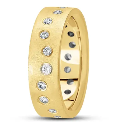Wave Design Diamond Wedding Band  - view 2 of 2