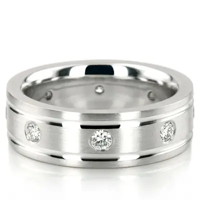 Traditional Diamond Wedding Ring  - view 1 of 6
