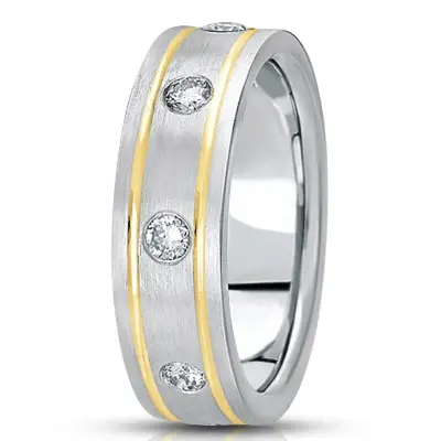 Traditional Diamond Wedding Ring  - view 4 of 6