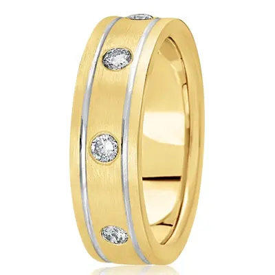 Traditional Diamond Wedding Ring  - view 3 of 6