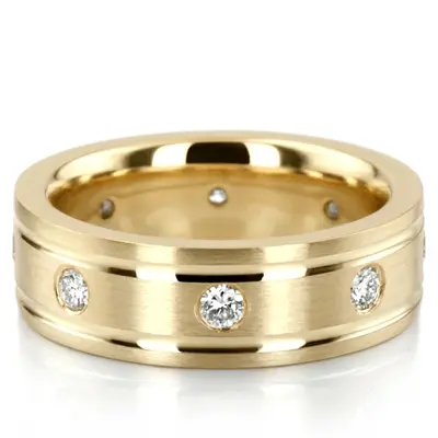 Traditional Diamond Wedding Ring  - view 2 of 6