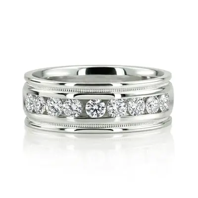 Channel Set Diamond Wedding Band (0.99 ct. tw.)