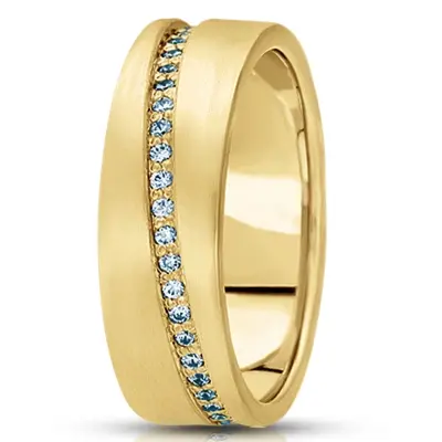 All-around Diamond 7mm Wedding Band - view 1 of 2