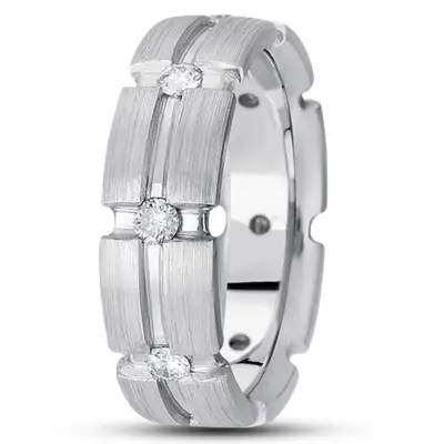 Extravagant Diamond Wedding Band  - view 1 of 2