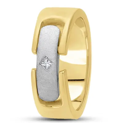 Refined Princess Diamond Wedding Band - view 1 of 4