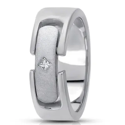 Refined Princess Diamond Wedding Band - view 2 of 4