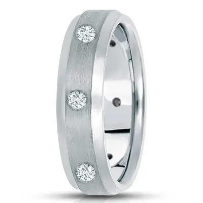 Traditional Diamond Wedding Band - view 2 of 2