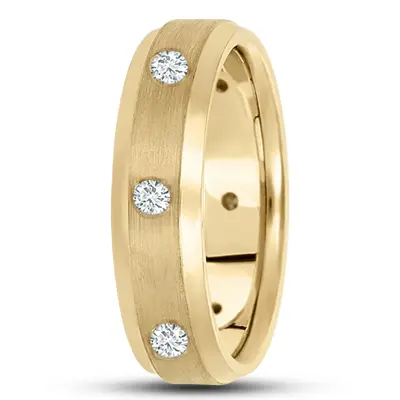 Traditional Diamond Wedding Band - view 1 of 2