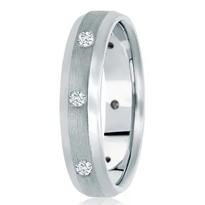 Traditional Diamond 5mm Wedding Ring