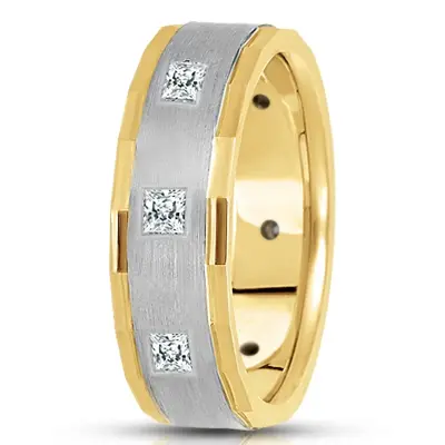 Classic Diamond 7mm Wedding Band - view 3 of 4