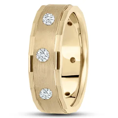 Attractive Diamond Wedding Band  - view 3 of 4