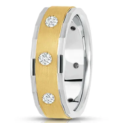 Attractive Diamond Wedding Band  - view 1 of 4