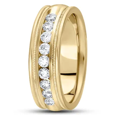 Channel Set Diamond Wedding Ring (0.72 ct. tw.)