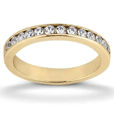 Thirteen Stone Channel Set Diamond Band (1/4 ct. tw.) - view 2 of 5