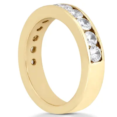 Thirteen Stone Channel Set Diamond Band (1/4 ct. tw.) - view 3 of 5