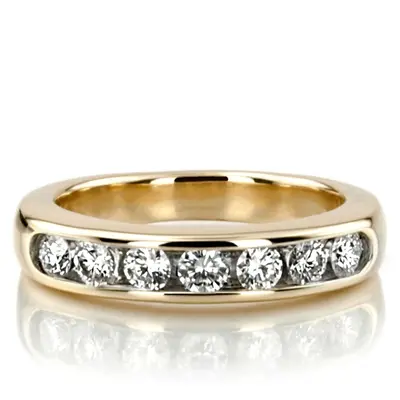 Seven Stone Channel Set Diamond Anniversary Ring (1/2 ct. tw.) - view 1 of 6