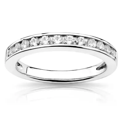 Low-Profile Channel Set Stackable Band (5/8 ct. tw.) - view 1 of 5