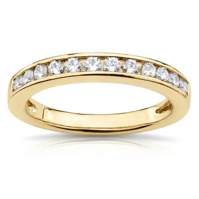 Low-Profile Channel Set Stackable Band (5/8 ct. tw.) - view 2 of 5