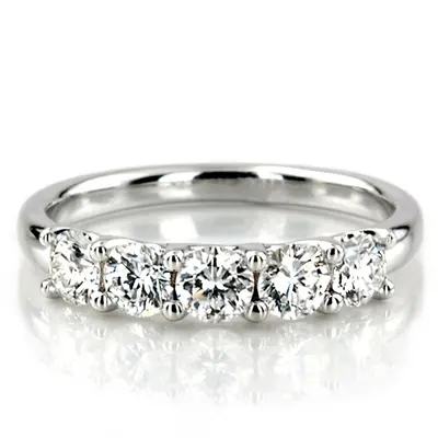 New Classic 5-Stone U-Prong Woman Anniversary Band (3/4 ct. tw.) - view 2 of 8