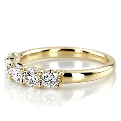 New Classic 5-Stone U-Prong Woman Anniversary Band (3/4 ct. tw.) - view 7 of 8