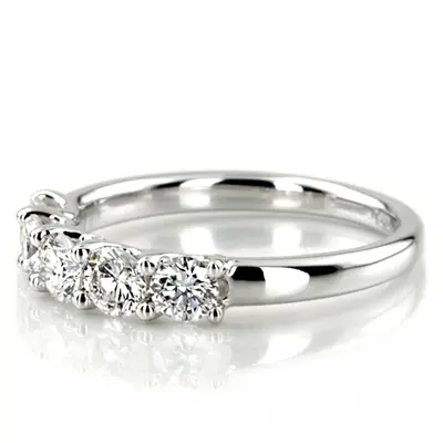 New Classic 5-Stone U-Prong Woman Anniversary Band (3/4 ct. tw.) - view 3 of 8