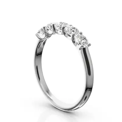 New Classic 5-Stone U-Prong Woman Anniversary Band (3/4 ct. tw.) - view 5 of 8
