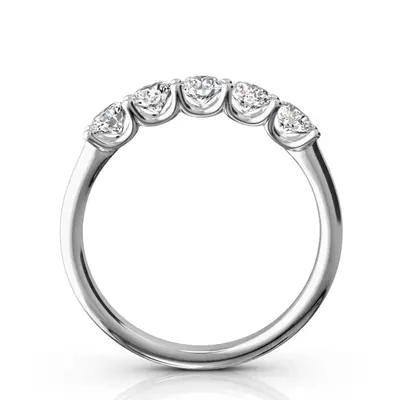 New Classic 5-Stone U-Prong Woman Anniversary Band (3/4 ct. tw.) - view 6 of 8