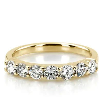Classic 7 Stone Basket Setting Woman Diamond Ring  (3/4 ct. tw.) - view 1 of 8