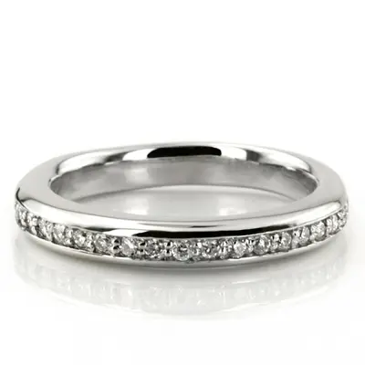 Prong Set Round Diamond Wedding Band (1/8 ct. tw.) alternate view