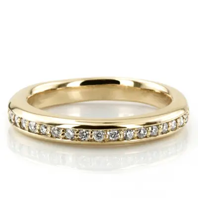 Prong Set Round Diamond Wedding Band (1/8 ct. tw.) alternate view