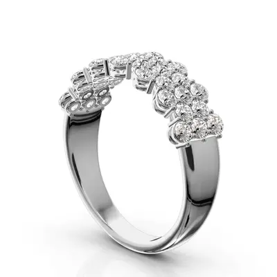 Fancy Diamond Wedding and Anniversary Ring (1 1/6 ct. tw.) - view 6 of 6