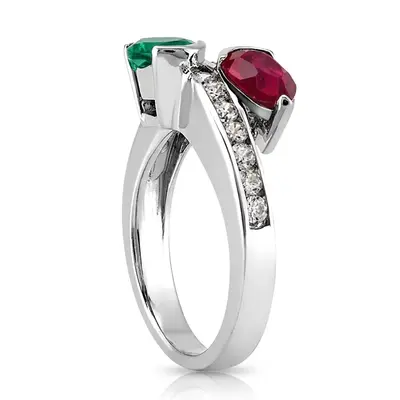 Classic Beauty of By Pass Diamond Fashion Ring (0.42 ct. tw.) alternate view