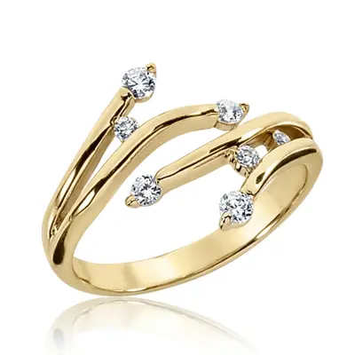 Nature Inspired Diamond Fashion Ring (0.34 ct. tw.) alternate view
