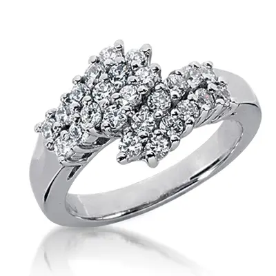 0.75 ct. Prong Set Diamond Fancy Ring 1