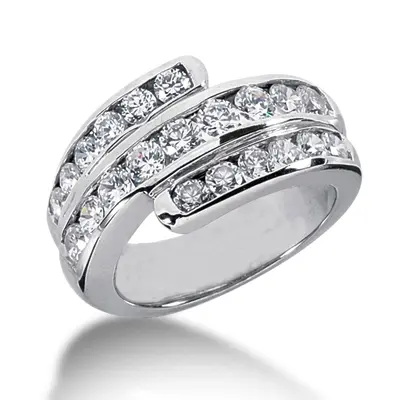 Triple Row Diamond Fancy Ring (1.74 ct. tw.) - view 1 of 4