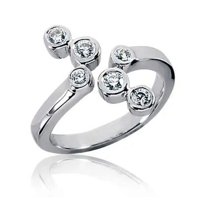 Bezel Set Round Diamond Fashion Ring (0.30 ct. tw.)