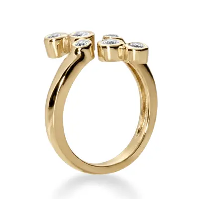 Bezel Set Round Diamond Fashion Ring (0.30 ct. tw.) alternate view