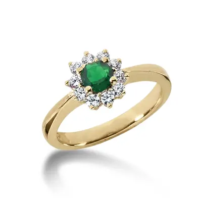 Diamond Color Stone Ring (1/3 ct. tw.) alternate view