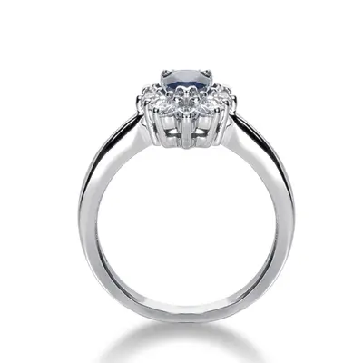 Diamond & Color Stone Ring (0.33 ct. tw.) - view 2 of 2