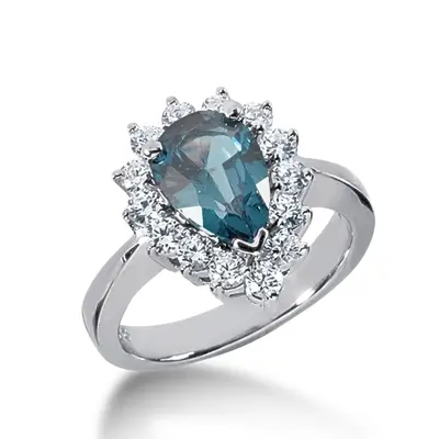 Diamond & Color Stone Ring (0.33 ct. tw.) - view 1 of 2