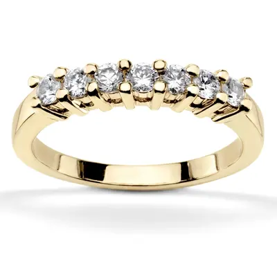 0.35 ct. 7-Stone  Diamond Bridal Ring alternate view