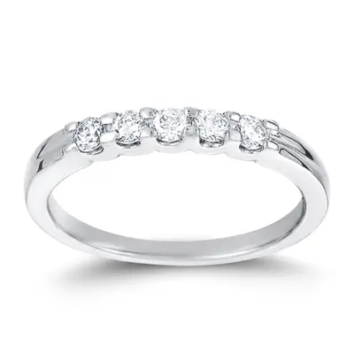 5 Stone U Prong Diamond Band ( 0.25 ct. tw.)