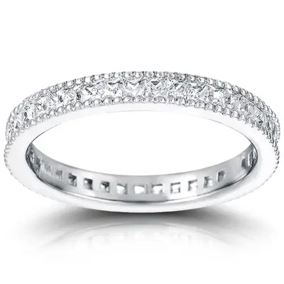 0.90 ct. tw. Diamond Eternity Wedding Band 1