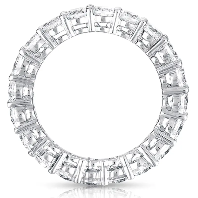14K white gold 2.70 ct. Diamond Eternity Wedding Band 6 - alternate view 4