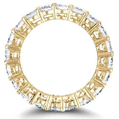 14K white gold 2.00 ct. Diamond Eternity Wedding Band 4 - alternate view 3 thumbnail
