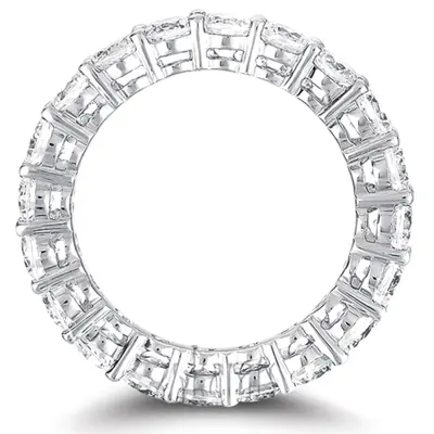 14K white gold 2.00 ct. Diamond Eternity Wedding Band 4 - alternate view 4 thumbnail