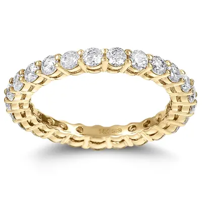 1.25 ct. Diamond Eternity Wedding Band 4 - view 2 of 4