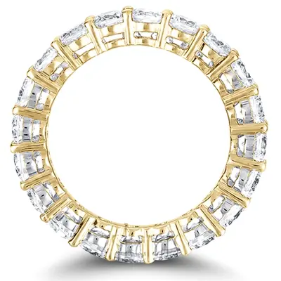 14K white gold 1.25 ct. Diamond Eternity Wedding Band 4 - alternate view 4 thumbnail