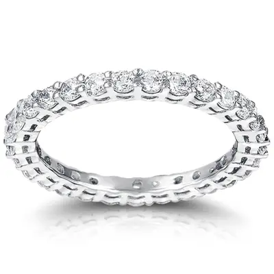 Classic Common Prong Basket setting Diamond Eternity Band (0.87 ct. tw.) - view 1 of 4