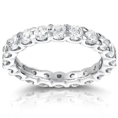 Contemporary Common Prong Low Set Diamond Eternity Wedding Band ( 1.16 ct. tw.) - view 1 of 4
